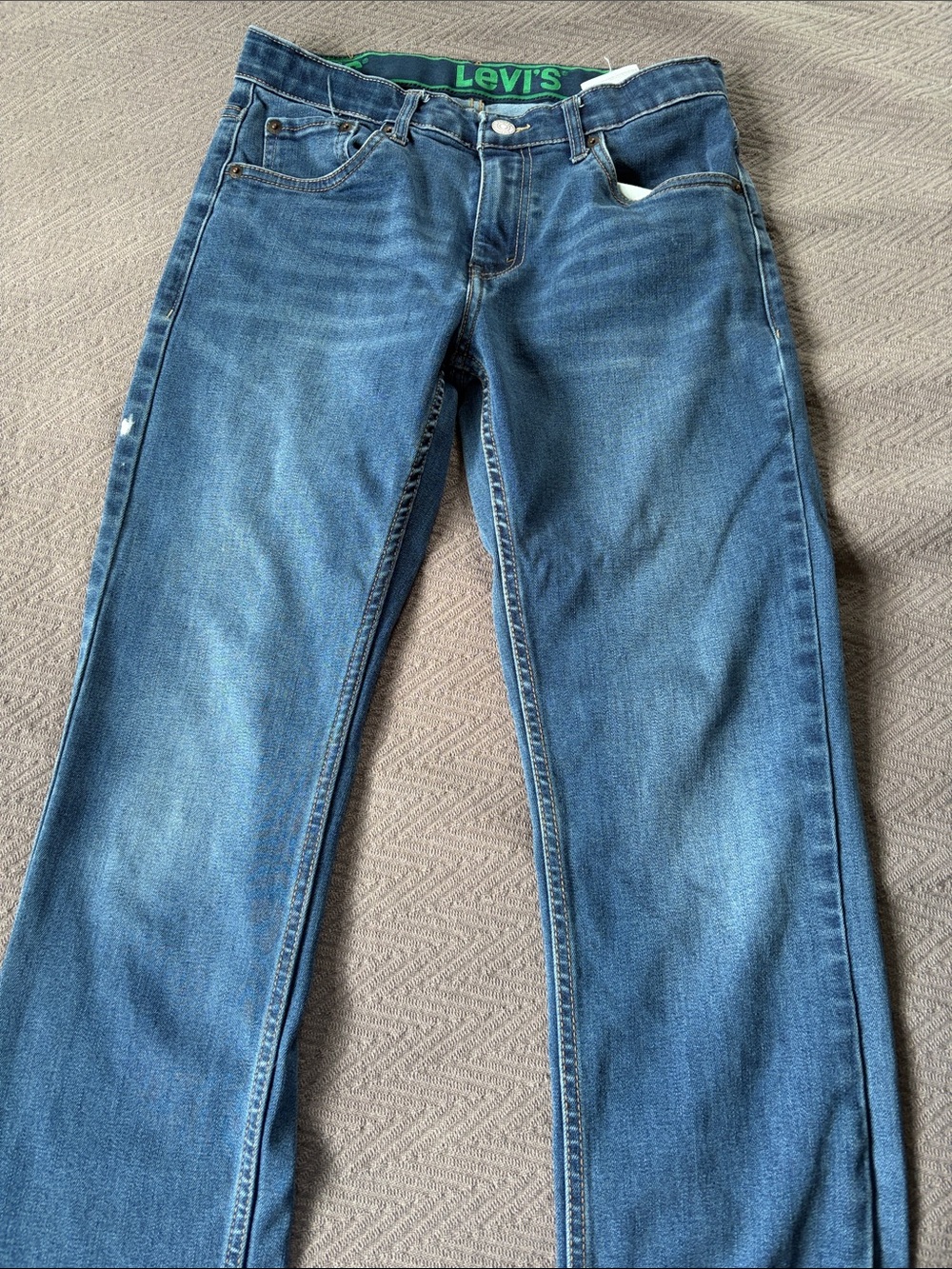 Levi's Blue Straight-Leg Men's Jeans